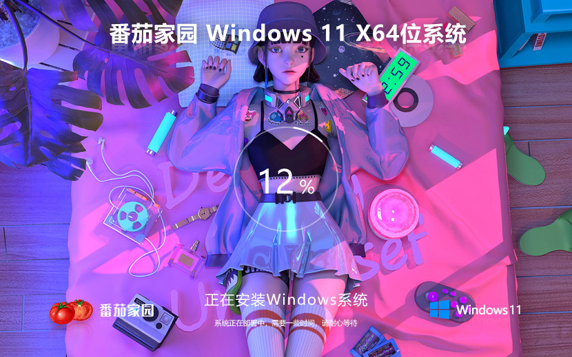 番茄花園win11娛樂(lè)版 x64位免激活工具下載 GHOST鏡像 筆記本專用下載